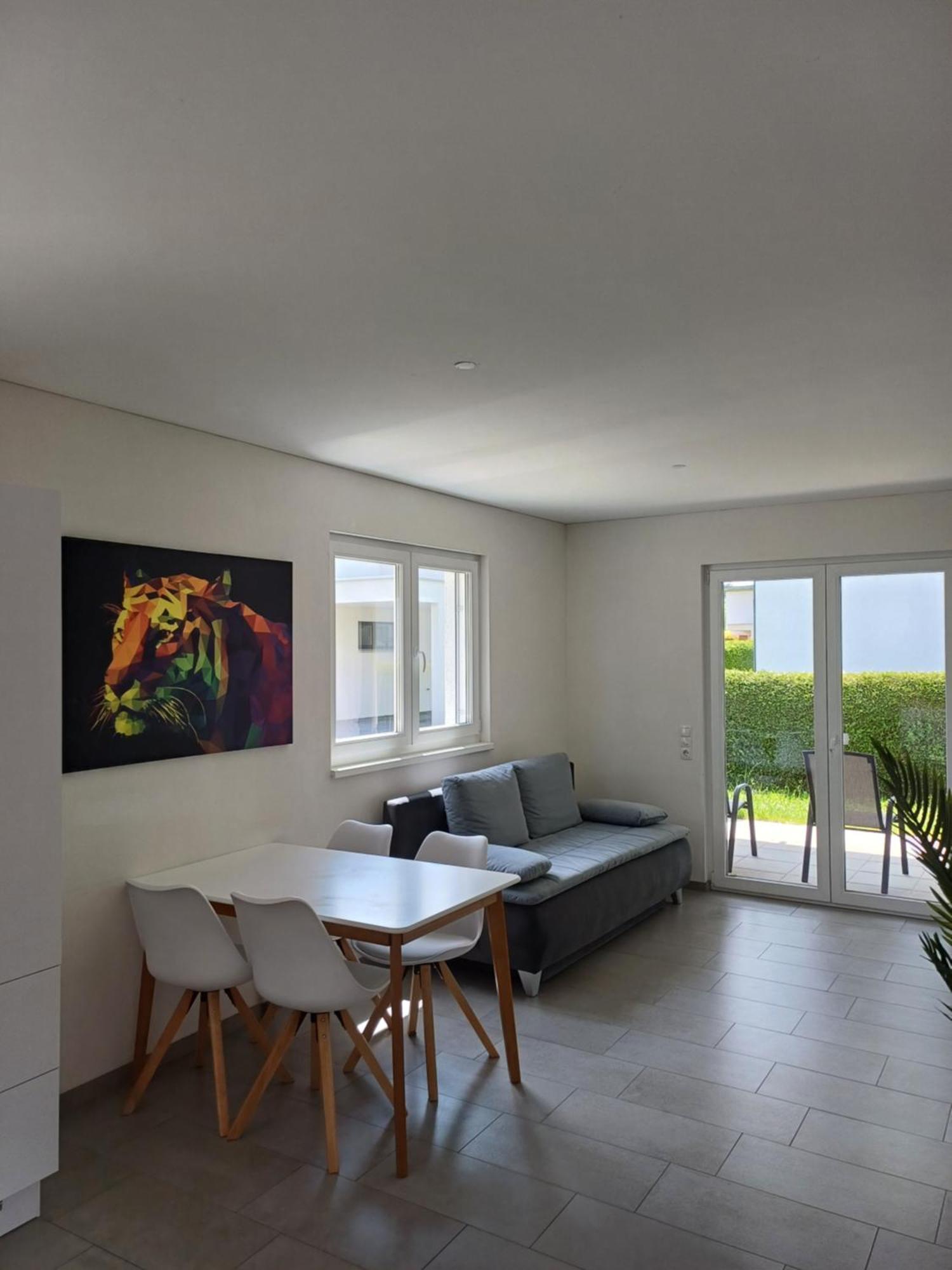 Crown Living Design Apartment - Gratis Parkplatz - Wlan - Kueche - Self Check-In Altach Zewnętrze zdjęcie